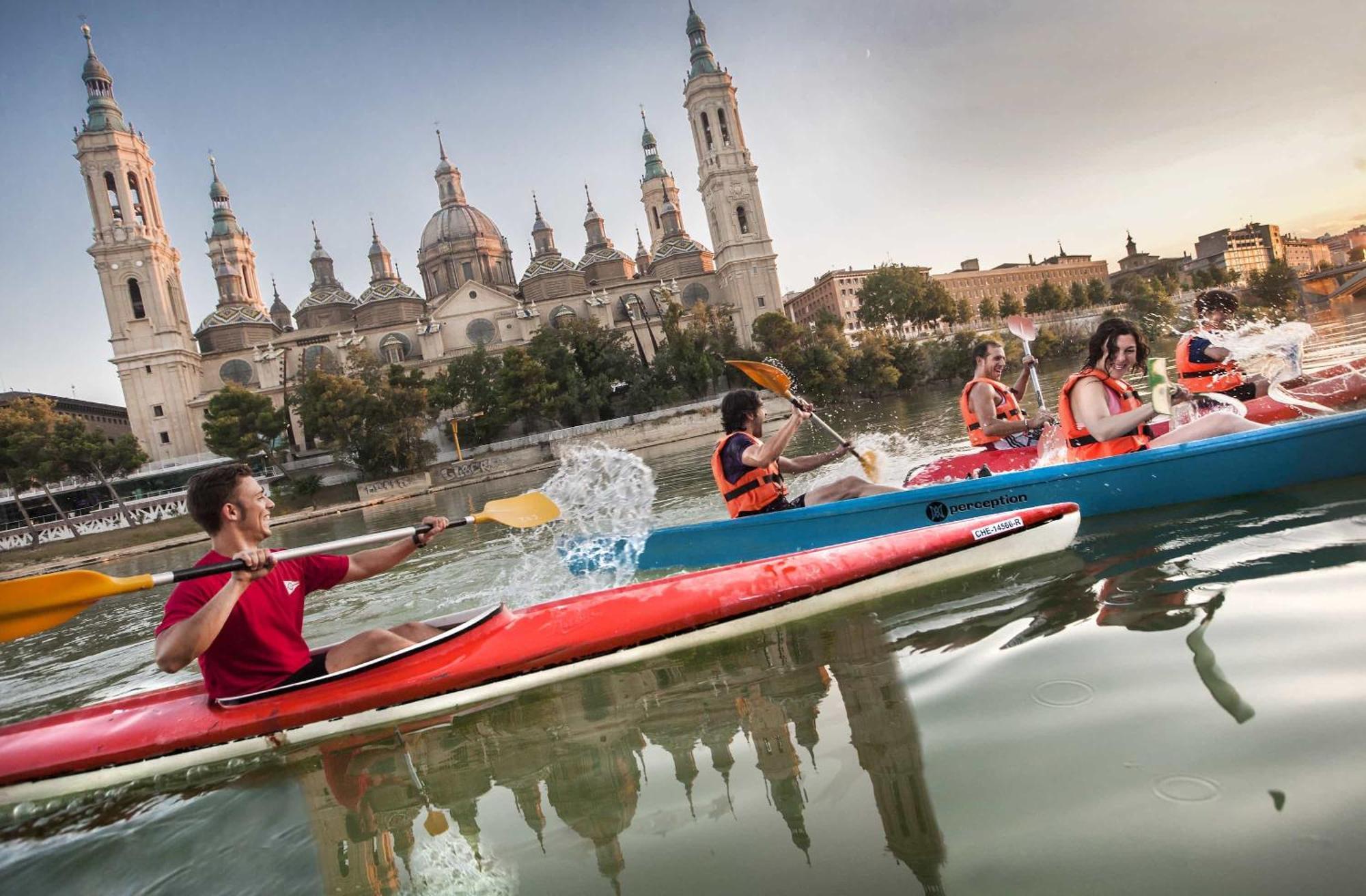 Piso Para 4 Con 2 Parking En Casco Historico De Zaragoza 2 Noches Minimo ภายนอก รูปภาพ